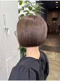 丸みミニボブ