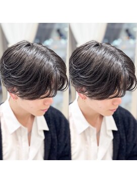 アッシュ 池袋店(Ash) 毛流れセンターパート カルマパーマ ＃池袋駅