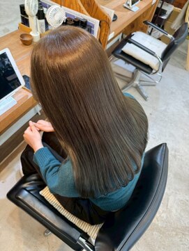 イチエ(ICHIE) ブリーチなしカラー/透明感カラー/オリーブベージュ