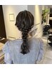 お呼ばれアレンジ・ヘアセット