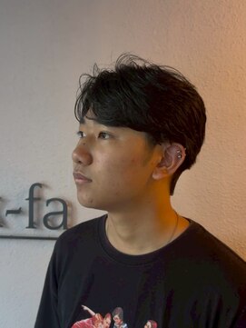 エクファ ヘア リゾート 大津 瀬田店(ex-fa hair resort) ミディアムヘア/暗めカラー/グランマッシュ/大津/瀬田