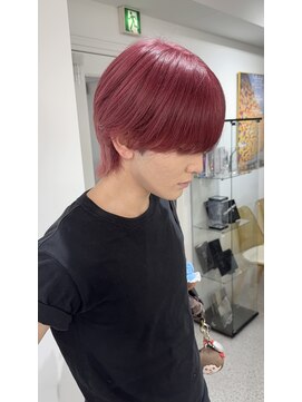 メンズペレ 渋谷(MEN'S PELE) MEN’S HAIR/ブルーブラック/フェザーパーマ/渋谷
