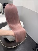 イメチェン/レッドブラウン/フルバング/似合わせカット/八王子駅
