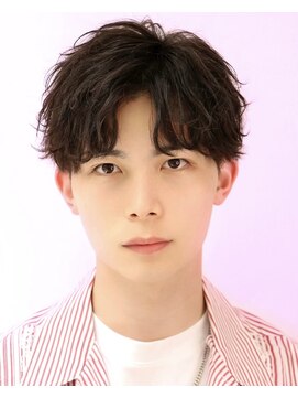 オーシャントーキョー 心斎橋(OCEAN TOKYO WEST) スパイラルパーマウルフツーブロックツイスパシャドウパーマ