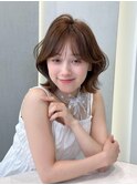 ◯ オリーブグレー/韓国/レイヤーカット/髪質改善/縮毛矯正/札幌
