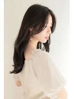 ロンド シャルム 吉祥寺(Lond charme)&nbsp;オリーブグレー/韓国レイヤーカット/マロンベージュ/黒髪/小顔