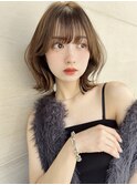 似合わせカット/ショートカット/小顔カット/ぱつっとボブ