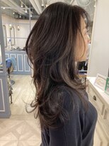 シェノン 赤羽店(CHAINON)&nbsp;外国人風ハイレイヤーボリュームロング38ミリコテ巻き