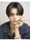 MEN’S HAIR/サーフカール/刈り上げセンターパート