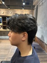 メンズココ メンズパーマ 韓国ヘア 日本橋店(MENS COCO)&nbsp;ニュアンスセンターパート
