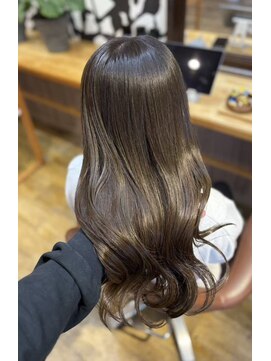 桃の木 ヘアー(桃の木 hair) ヘーゼルベージュ（美髪仕上げ）