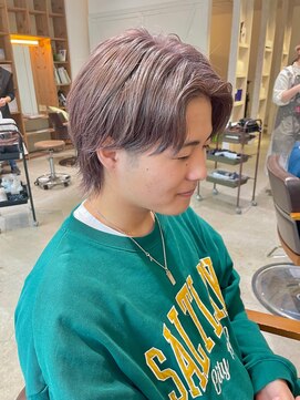 ショートヘア ハーフアンドハーフ(HALF AND HALF) メンズスタイル