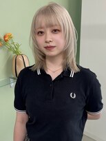 リヴ オオサカ(LIV OSAKA) ホワイトベージュ/ミルクティーベージュ/ミディアムレイヤー梅田