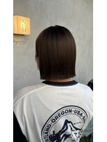 ミニョンエス 阪神西宮店(Mignon S)&nbsp;ぱつっとボブ