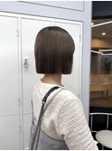 切りっぱなしボブ