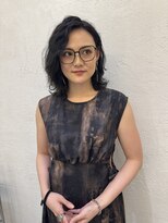 アナ ラーナ(Anna Lanna)&nbsp;癖毛風パーマ×ミディアム＊森本ひろか＊