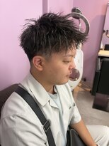 アヴァンス 難波店(AVANCE.)&nbsp;【松元担当】ソフトツイスト×金メッシュ