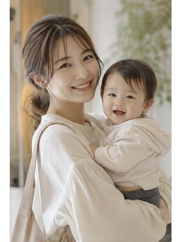エムドットヘアーサロン(M. hair salon)の写真/【キッズスペース完備】ママもリフレッシュできる癒しのサロンタイムを。忙しい子育て中も気軽に可愛く!