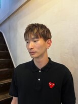 ビーバイエイトジェンツ(Bee by EIGHT GENTS)&nbsp;ニュアンスパーマ/ニュアンスウルフ/ダウンバング/心斎橋