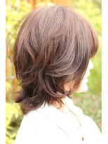 トレース 西尾店(TRACE)&nbsp;【TRACE西尾店】外はねミディアム♪サイドスタイル☆