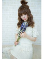 クラウン ヘアー(CLOWN hair)&nbsp;おだんごハーフアップ