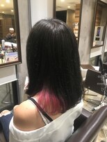 モードケイズ 西宮(MODE K's) 西宮/ハイライト/インナーカラー/小顔/大人可愛/ピンクベージュ