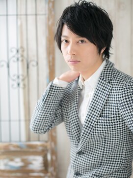 モッズヘア メン 南越谷南口店(mod's hair men) オシャレビジカジ黒髪マッシュウルフH