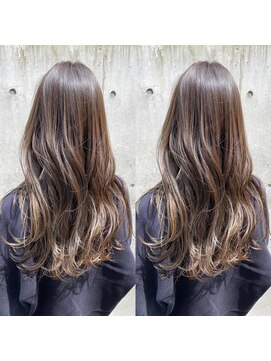 ロンドアベニール 北千住(Lond avenir) 職場でもバレないシークレットハイライト グレージュ 西田大樹