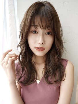 エル 横浜(eL) 【eL 横浜】大人フェミニン　顔周りレイヤー　小顔　(大島)