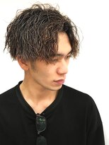 銀座マツナガ 浅草店 ツイストスパイラルパーマ/アップバングツーブロックマッシュ