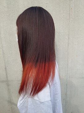 ロペヘアリッシェル(LOPE hair Richel) タイガーリリー×バイカラー《LOPEhairRichel//弥生》