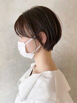 アルバム 渋谷パルコ(ALBUM)&nbsp;ふんわりショート_チェリーブラウンフェミニンロング_ba385564