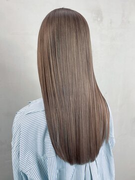 アイティー バイ アルバム 浦和店(IT by ALBUM) グレージュ_チェリーブラウンフェミニンロング_ba406241