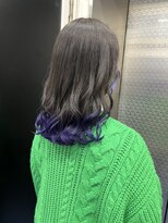 ホワイト 梅田(white)&nbsp;#カラーバターブルラベ×アッシュブラウン