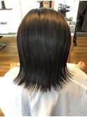 10代~60代 自然なうる艶縮毛矯正・外ハネスタイル