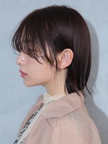 アース 三軒茶屋店(HAIR&MAKE EARTH)&nbsp;三軒茶屋_レディース_ミディアム_ブラウン_顔まわり_大人_20代