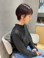 ジルバイジアン(JILL by GIEN)&nbsp;耳かけショート コンパクトショート カシスカラー @sarina