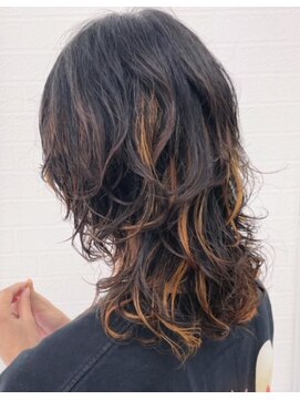 グラスペディア(graspedia) ミセス向けウェーブパーマ【白髪ぼかし広島】【広島ハイトーン】