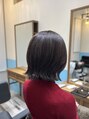 アグ ヘアー ベルグ 鳥取安長店(Agu hair berg) ナチュラルなスタイルが好きです!