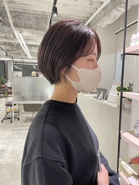 キートス(Kiitos) ショートボブショートシースルバング