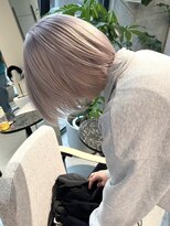 ソル ジングウマエ(SOL JINGUMAE)&nbsp;ショートカットショートボブダブルカラーケアブリーチハイライト