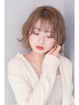 ロイド(Lloyd) 【Lloyd】大宮　レイヤーボブ×ハニーベージュ