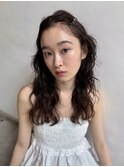 ロングパーマ/ウェーブパーマ/ゆるふわパーマ/夏ヘア/ロングヘア