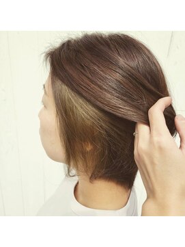 ヘアーナチュレ ラ フルール(HAIR NATURE La Fleur) インナーカラー