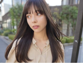 ルル 表参道(lulu.)の写真/カラーよるダメージ毛の悩みに。髪質改善×オージュア![表参道/髪質改善/ブリーチ/ダブルカラー/縮毛矯正]