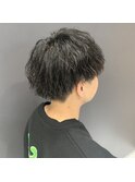 メンズカットツイストパーマ