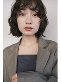 内巻きボブ