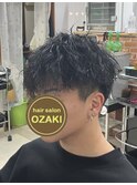 シャドウパーマ+スパイラルパーマ