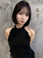 ルームバイシー 新宿(Loom. by Sea)&nbsp;イメチェン×外はねボブ[ワイドバング/韓国]