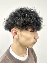 《メンズパーマ》無造作パーマ・ツイストスパイラルはデザイン力で最高に似合わせる★